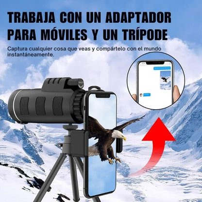 XPLORAZOOM™️ Telescopio de alta definición para móviles