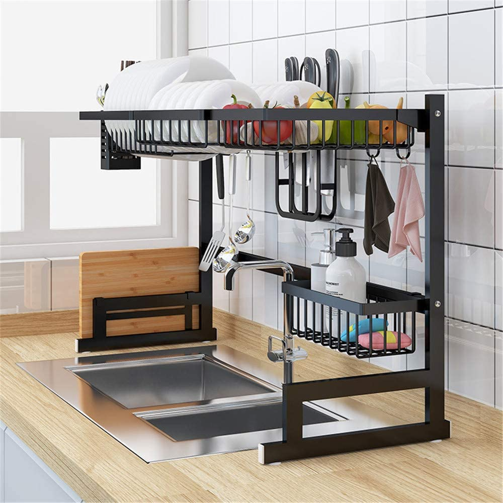 RACKMAX™️ ESTANTE ESCURRIDOR Y ORGANIZADOR DE COCINA