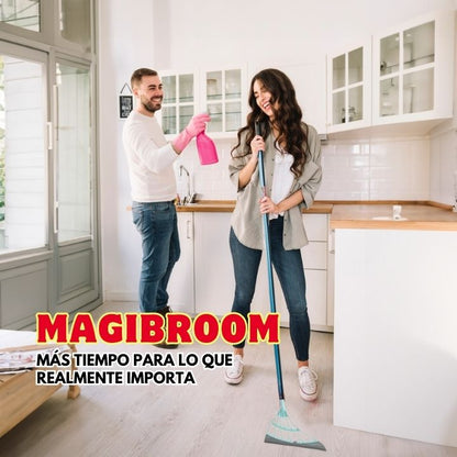 MAGIBROOM: ESCOBA MÁGICA MULTIUSOS PARA LAS LABORES DEL HOGAR