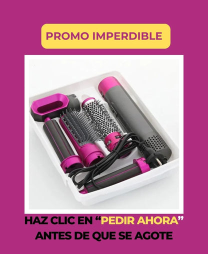 STYLE PRO: CEPILLO SECADOR 5 EN 1