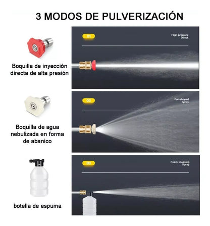 AQUAPULSE HIDROLAVADORA PORTÁTIL RECARGABLE