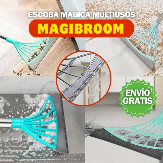 MAGIBROOM: ESCOBA MÁGICA MULTIUSOS PARA LAS LABORES DEL HOGAR