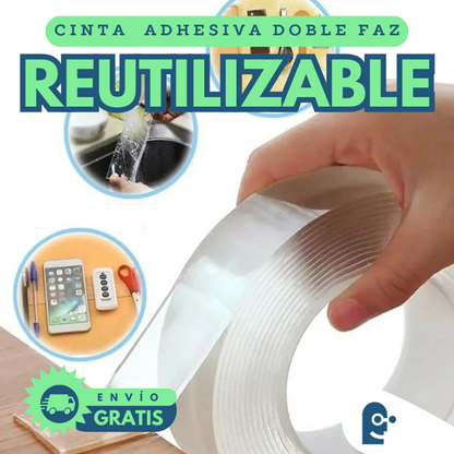 COMPRA 1 LLEVA 2 MAGICTAPE: CINTA ADHESIVA REUTILIZABLE