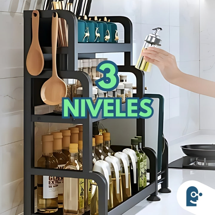 EASYRACK: ESTANTE ORGANIZADOR 3 NIVELES