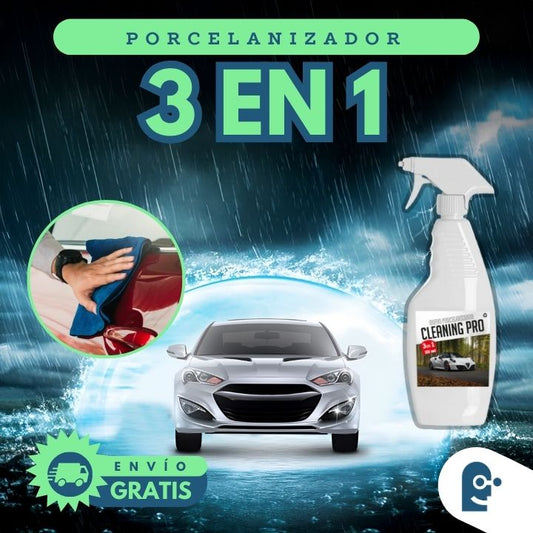 CLEANING PRO 3 EN 1: LIMPIA, BRILLA Y PROTEGE LA PINTURA DE TU COCHE