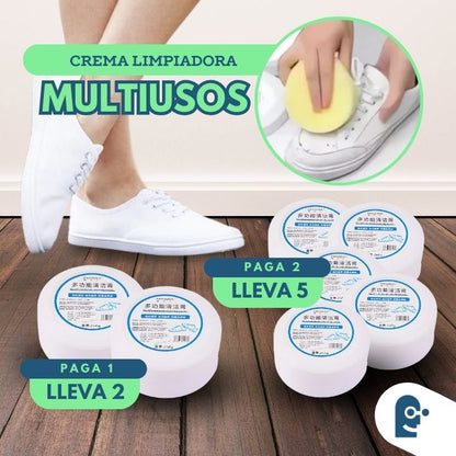 INSTAGLOW™️ CREMA LIMPIADORA EN SECO PARA ZAPATOS