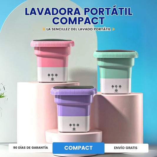 LAVADORA PORTÁTIL COMPACT